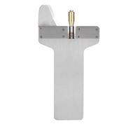 ANKROYU Coltello per tagliatelle professionale in acciaio inossidabile Strumento per tagliare la pasta premium per domestica e ristorante Acciaio inossidabile 304 Ottone Plastica (ruota di rame)