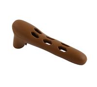 ANKROYU Copri maniglia per porta, Copri maniglia in silicone, Robusta copertura di sicurezza per maniglia per porta per proteggere anti-collisione 15 x 3 cm/ca. 5,9 x 1,18 (Marrone)