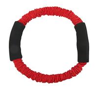 ANKROYU Corda per trazioni alle braccia professionale in lattice elastico per l'allenamento fitness, per sviluppare il tono muscolare e correggere la postura per allenamenti in pal (35 libbre rosso)