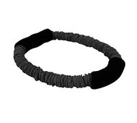 ANKROYU Corda per trazioni alle braccia professionale in lattice elastico per l'allenamento fitness, per sviluppare il tono muscolare e correggere la postura per allenamenti in pal (45 libbre nero)