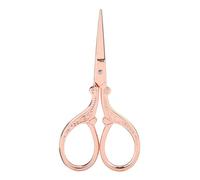 ANKROYU Cucitura a croce fai -da -te cesoie da cucitura antichi di alta qualità ricami in acciaio inossidabile per forbici artigianali piccoli per cucitura a croce e manuale taglio (Oro) (Argento)