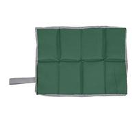 ANKROYU Cuscino da picnic Cuscino da sedile pieghevole per esterno ispessimento a 3 strati per campeggio Beach Park Tessuto Oxford Cotone perlato 39x29,5x1 cm (DA Verde)