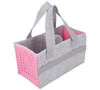 ANKROYU Custodia da Trasporto Per Set Iniziale, Borsa da Trasporto Portatile, Borsa da Viaggio, Custodia Grande in Tessuto di Feltro Per Set Iniziale del Giocatore, Borsa da Esterno(rosa)
