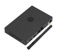 ANKROYU Custodia di raffreddamento premium in lega di alluminio con ventola silenziosa per CM4 CM4IO Custodia per dissipazione del calore ad alte prestazioni Finitura satinata legg