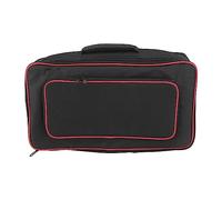 ANKROYU Custodia professionale per pedaliera per chitarra, borsa portaoggetti resistente per chitarra elettrica, basso e pedali effetto, custodia portatile con imbottitura da 15 mm