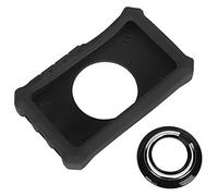 ANKROYU Custodia protettiva in silicone portatile per mini oscilloscopio DS213 Accessorio durevole morbido e flessibile con supporto ad anello per un facile utilizzo Nero Blu Rosso (Nera)