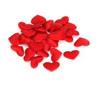 ANKROYU Decorazioni di spugna a forma di cuore Forniture artigianali di qualità morbida per l'anniversario di matrimonio in poliestere multi colore 500pcs sacca (2,1 cm Big Red 500 pezzi/pacchetto)