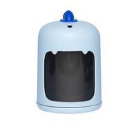 ANKROYU Dispenser automatico per stuzzicadenti Porta stuzzicadenti pop-up Premere sulla scatola per stuzzicadenti con grande capacità per la di casa Ristorante Materiale durevole (Blu)