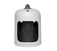 ANKROYU Dispenser automatico per stuzzicadenti Porta stuzzicadenti pop-up Premere sulla scatola per stuzzicadenti con grande capacità per la di casa Ristorante Materiale durevole (Bianca)