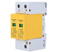 ANKROYU Dispositivo di protezione 2P 20KA Protezione elettrica antituono Modulo di sicurezza ad alte prestazioni per uso industriale domestico Design giallo compatto per montaggio