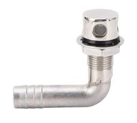 ANKROYU Elbow di sfiato del Serbatoio del combustibile Marino, 316 in Acciaio Inossidabile 16 mm valvola di respiro, 90 ° Sicuro di Ventilazione a Gas Sicuro per Navi per Yacht di