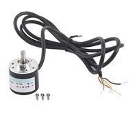 ANKROYU Encoder ad albero solido trifase ABZ ad alta precisione 30KHZ 1000B1024B DC524V Componente di controllo del movimento industriale compatto per apparecchiature di ingegneria (1000Z)