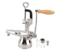 ANKROYU Estrattore manuale di di grano spremiagrumi manuale in acciaio inossidabile Pressa per succo ad alto rendimento per di grano, verdure, frutta, strumento per estrarre il s