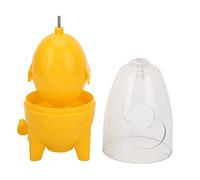 ANKROYU Estrattore manuale per uova strapazzate, frullatore portatile per tuorlo d' e albume con cuscinetto in silicone per preparare uova dorate, essenziale per la, facile da usa (Gialla)