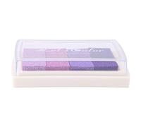 ANKROYU Fai da tema grazioso fai -da -te inchiostro Inkpad Inkpad Eco Friendly non tossico Sicuro facile da usare per i biglietti di auguri di scrapbooking Love Letters 5 Colori gr (Gradiente blu)
