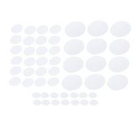 ANKROYU Felt Plate Dividers 48Pcs Premium Thick Non Toxic Anti Friction Storage Separators for Fine China Dinnerware Protection in Cabinets RVs Durable Felt Material Cuttable DIY D