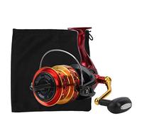 ANKROYU Fischia in metallo Fishing Rull ad alta velocità 4.1: 1 ingranaggio intaglio a spool cuscinetto in acciaio inossidabile in acciaio a sinistra intercambiabile per i fiumi la (CS10000)