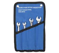 ANKROYU Flex Head Ratcheting Combination Wrench Set Professional Grade Chrome Vanadium Steel Quick Release Ratchet Spanner Kit for Mechanics DIY Enthusiasts Garage Workshop Tools (4 pezzi)