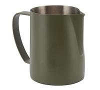 ANKROYU Frothing Jug Pitcher Falcon Beak Tip 304 Stainless Steel Milk Frother Cup for Home Cafe 600ml (OD Green)
