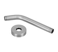 ANKROYU Gesto della doccia Acciaio inossidabile inossidabile rotondo NPT NPT Doccia di estensione della doccia per il bagno durevole corrosione resistente all'acqua di flusso dell' (Regole americane