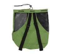 ANKROYU Grande zaino in maglia in mesh spiaggia impermeabile sacca da bagno traspirante con spalline regolabili per il viaggio sportivo di nuoto (Verde)