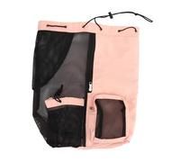 ANKROYU Grande zaino in maglia in mesh spiaggia impermeabile sacca da bagno traspirante con spalline regolabili per il viaggio sportivo di nuoto (Rosa)