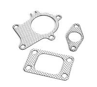 ANKROYU Guarnizione Turbocompressore, Guarnizione in Acciaio Inossidabile da 38 mm per Turbocompressore T3 T4, Guarnizione Ingresso Turbo Valvola di Scarico Guarnizione di Ricambio