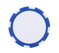 ANKROYU Indicatore di Pallina da Golf Chip da Poker Premium ABS Leggero e Durevole Accessorio da Golf per Golfisti Regalo Rosso Blu Verde 1,6 Pollici 13g (Blu)