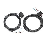 ANKROYU Interruttore fotoelettrico a infrarossi BERM E3Z T81 Sensore a fascio quadrato Portata di rilevamento 15M Uscita PNP 12 24 V CC per linee di assemblaggio di robotica di aut