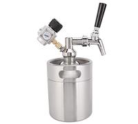 ANKROYU Kegerator automatico per fusti di birra in acciaio inossidabile con rubinetto per birra fatta in casa e feste Materiale 304 Capacità 2 litri