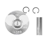 ANKROYU Kit a pistone del motore Parti di sostituzione in lega ad alte prestazioni per motori raffreddati ad aria 192F include il perno per circlip a pistone 92 mm diametro 75 mm d