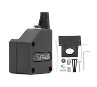 ANKROYU Kit di alimentazione stabile ad alta precisione per estrusore a doppia marcia per stampanti 3D CR10 Ender 3 Pro Costruzione in lega nera Filamento da 1,75 mm