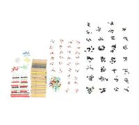 ANKROYU Kit di componenti super elettronici 7 valori Set resistore diodo condensatore LED triodo assortimento per elettronica Progetti fai da te Riparazione circuiti Lega d'argento