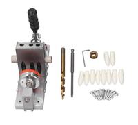 ANKROYU Kit di maschere per fori tascabili Kit professionale di viti per falegnameria per trapano a tassello regolabile per carichi pesanti per la lavorazione del legno, mobili, p