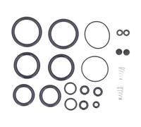 ANKROYU Kit di parti di tenuta per compressore d'aria O-ring ad alta pressione Anelli di spinta a molla per sostituzione riparazione compressore PCP 12V Materiale durevole in metal