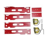 ANKROYU Kit di strumenti per allineamento ruote, 2 set di piastre di allineamento campanatura in acciaio legato con nastri di misurazione, adatti universalmente per veicoli automob