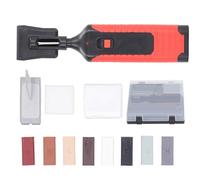 ANKROYU Kit professionale per la riparazione di piastrelle in porcellana con penna riscaldante elettrica 8 blocchi di cera colorata per riempire crepe su piastrelle in ceramica per