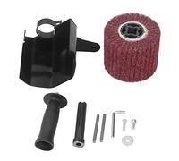 ANKROYU Kit professionale per lucidatrice e lucidatrice M10, attacco per smerigliatrice angolare per legno, metallo, acciaio inossidabile, lucidatura, smerigliatura, set completo d