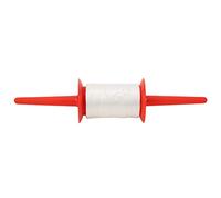 ANKROYU Kite Spool Fly Tool 150M String Durevole Controllo Accessorio per vacanze al mare all'aperto Plastica poliestere rossa 32,5 cm 1 PZ