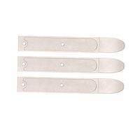 ANKROYU Leva con cuneo in lega di alluminio Strumento per la rimozione di pannelli Piede di porco per interni automobilistici Industria aeronautica Durevole Leggero Set da 3 pezzi