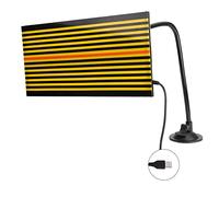 ANKROYU Line Board, Luce LED Acrilica E USB Checking Reflector Line Board, Strumento di Rimozione Per Riparazione Ammaccature Senza Vernice, Scheda Per Riparazione Ammaccature Per Pannello Metallico a