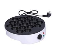 ANKROYU Macchina per la colazione elettrica con teglia da forno elettrica Mini Octopus Ball a 18 fori Takoyaki Maker