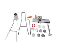 ANKROYU Macchina per pasta manuale professionale Pressa per pasta resistente in acciaio inossidabile con base stabile a 7 gambe per uso domestico in e ristorante