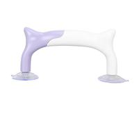 ANKROYU Maniglia per righello Impugnatura per righello per quilting Pinza per righello patchwork Maniglia per righello per cucito Montaggio facile Forte ventosa Resistente ABS PVC