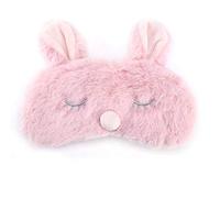 ANKROYU Maschera Per Dormire a 5 Colori, Simpatica Maschera Per Dormire con Copertura Per Occhi di Animali(#05)
