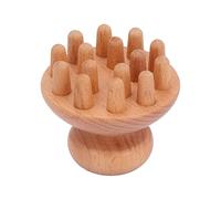 ANKROYU Massaggiatore Manuale Per Funghi in Legno, Strumento Per Massaggio Manuale Portatile, Strumento Per Massaggio Manuale a Forma di Funghi in Legno, Per L'Utilizzo di Tutto Il Corpo Rilascio Musc