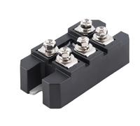 ANKROYU MDS100A 1600V 100A Raddrizzatore a ponte a diodi trifase Modulo saldato ad alta potenza per conversione di potenza industriale Alloggiamento in plastica 8x4x3 cm Unità sin