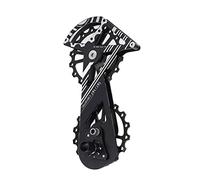 ANKROYU Meroca Road Bike posteriore Derarilleur Ruota Guida in lega di alluminio Ruota Guida a puleggia 16T con cuscinetti in ceramica per la serie 6800 Ultegra Dura Ace Componenti (6800 Serie Black)