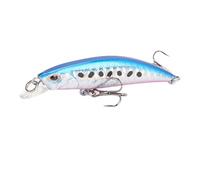 ANKROYU Mini Esca da Pesca 6PCS Realistico Swimbait Crankbait con Ami Affilati per Spigola Trota Pesca in Acqua Salata Acqua Dolce Plastica ABS 2,7 Pollici Multi Colore (4# colore)
