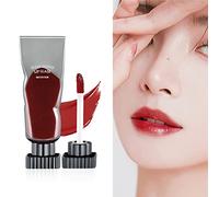 ANKROYU Mini Lucidalabbra, Olio Per Illuminare Le Labbra, Lucidalabbra Rimpolpante Trasparente, Smalto Per Labbra a Specchio Strato Nero Ricco di Lunga Durata Specchio Trasparente Stile Elegante Luci